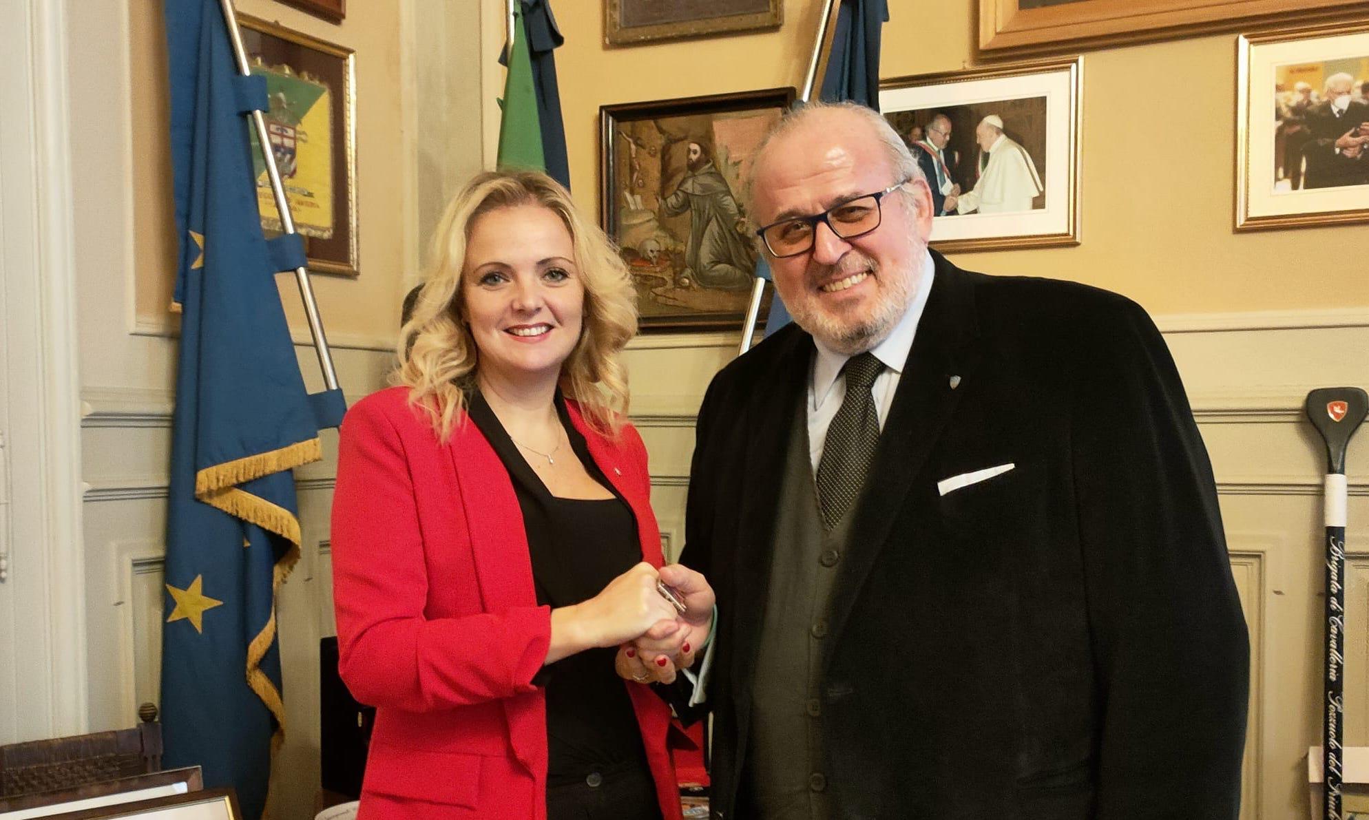 Copertina per La senatrice Tubetti incontra Ziberna, «pensare a Gorizia del futuro»